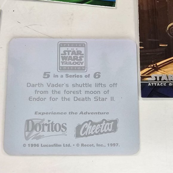 Vintage Topps Star Wars Attack Of The Clones Trading Card Lot 2002 - Picture 9 of 10